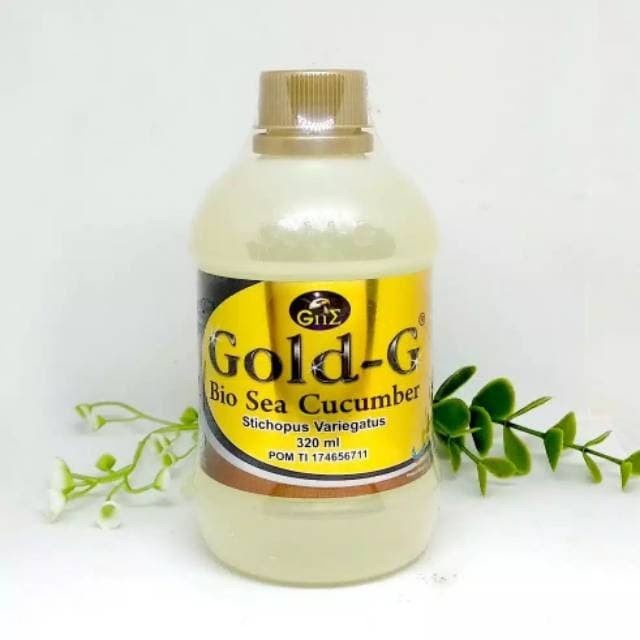 3 Botol Jelly Gamat Bio Gold G 320ml Original 100%