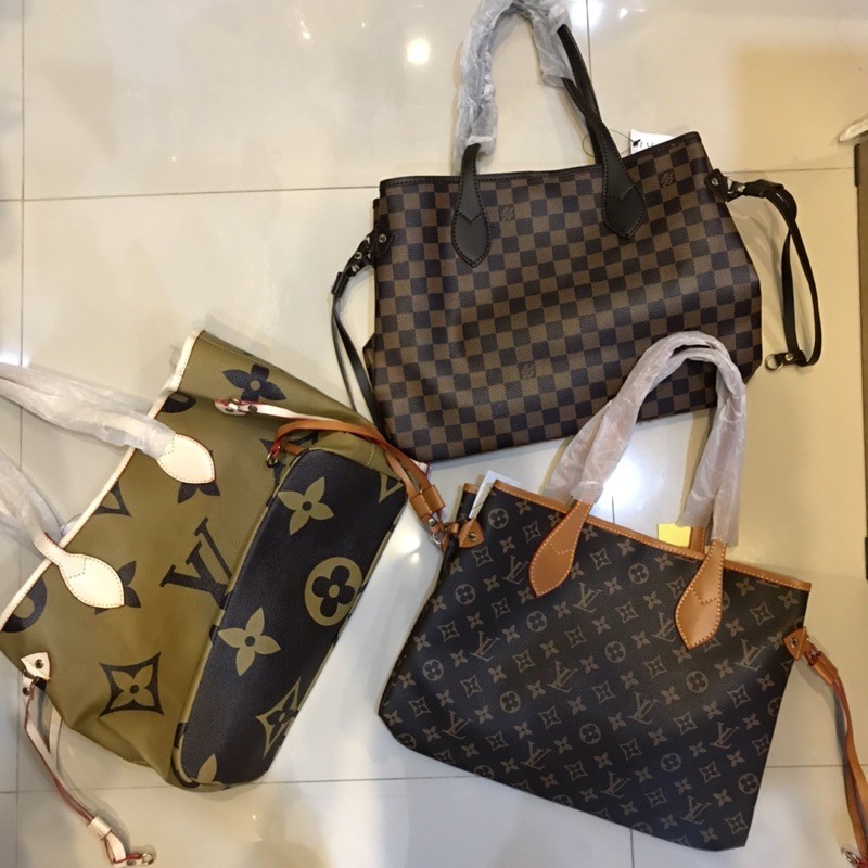 LV tote bag import premium