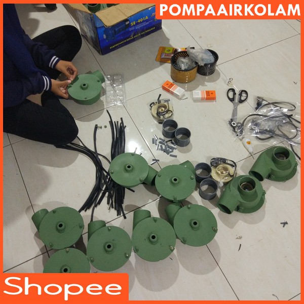 Gardenglories Alkon Pompa Air Listrik Keongan Pompa Air 2 Inch