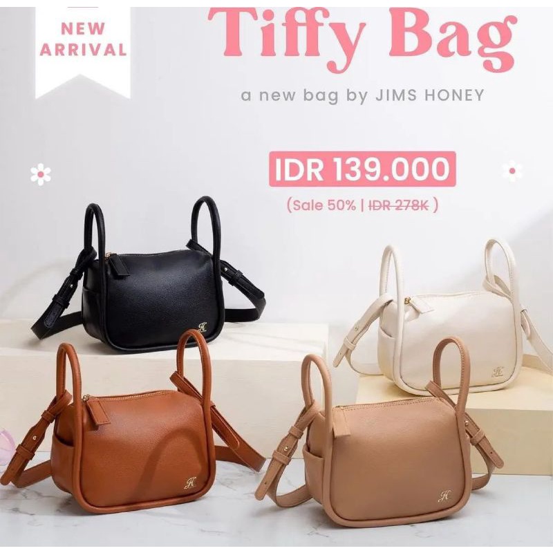 Tiffy Bag Jims Honey Tas Selempang Wanita Korea