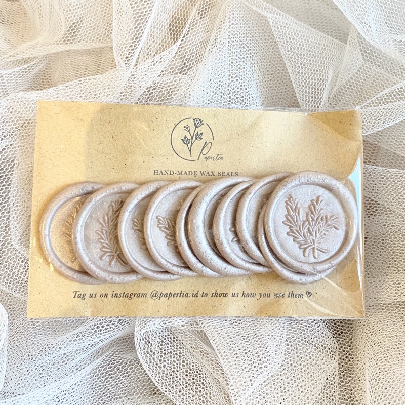 

ROSEMARY - Wax Seal Coin Sticker Instant