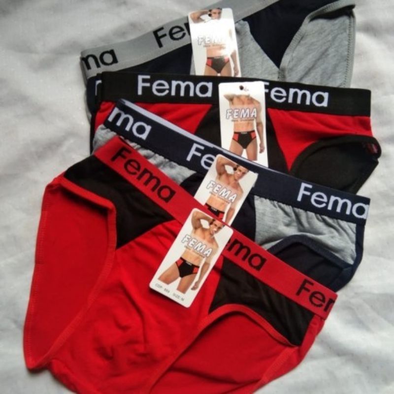 CELANA DALAM PRIA CHUAN KIDO FEMA CK EXTRA TEBAL