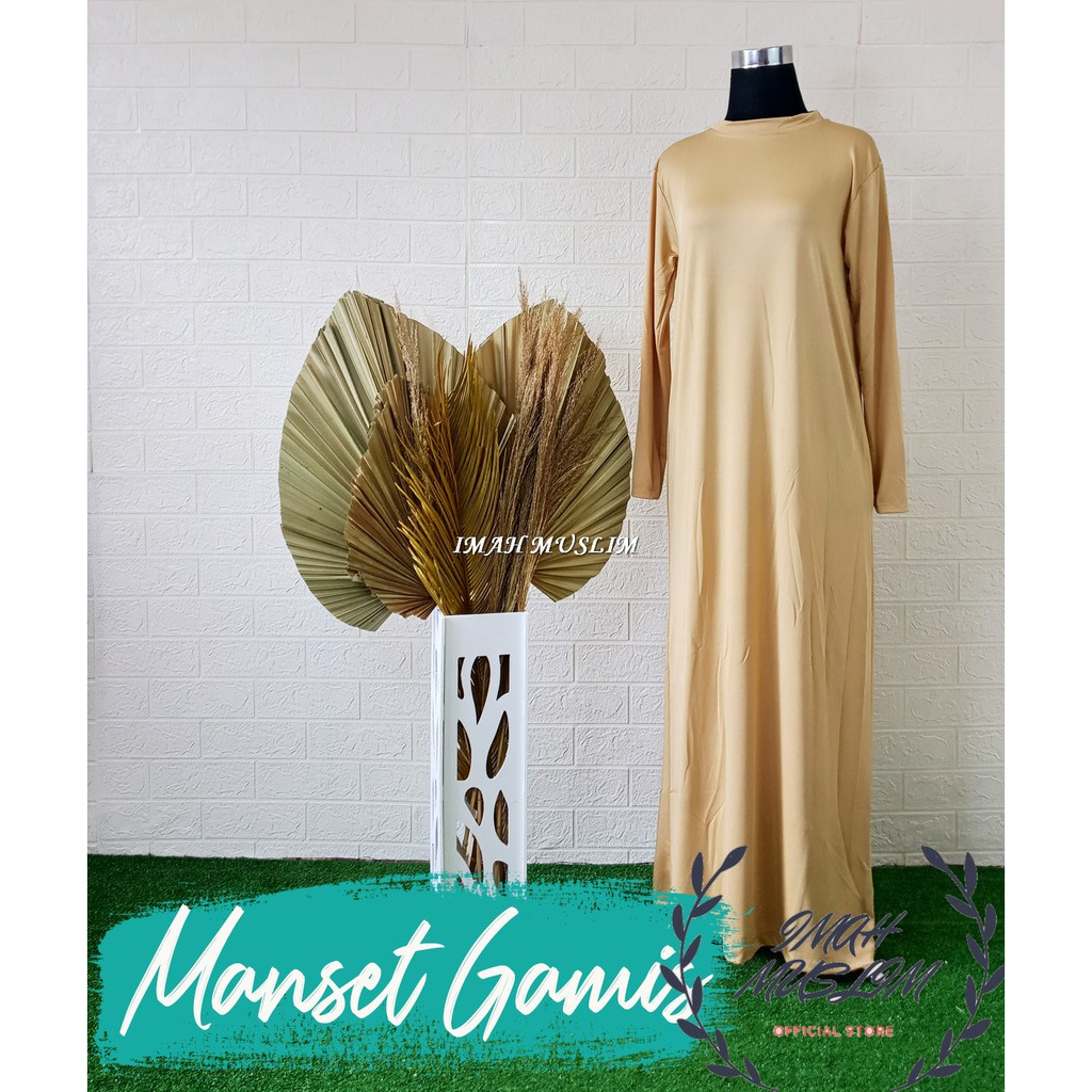 MANSET MUSLIM SPANDEK / MANSET GAMIS PANJANG/ MANSET MURAH BISA COD