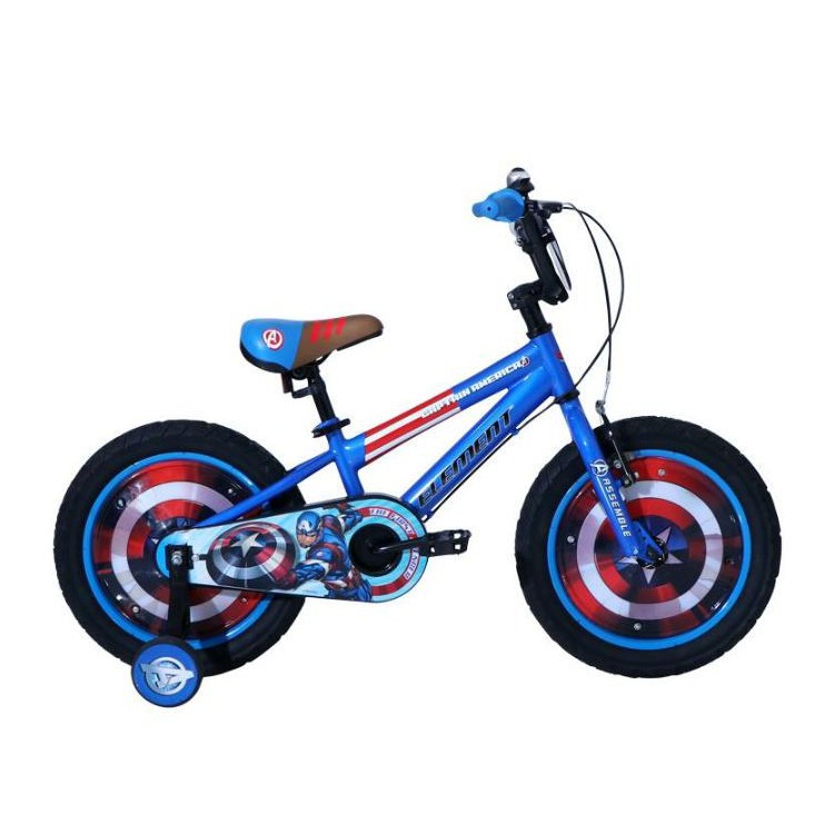  Sepeda  Anak  Captain America Official Licensed Fatbike BMX 