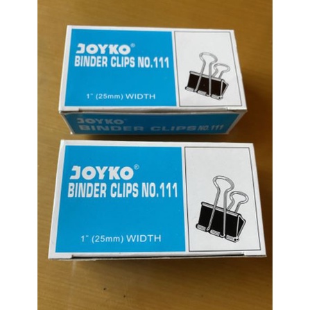 

Binder clip joyko 111 / Penjepit kertas / Klip kertas joyko