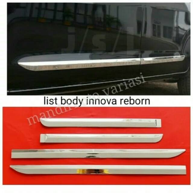 LIST BODY SAMPING SIDE MOULDING INNOVA REBORN