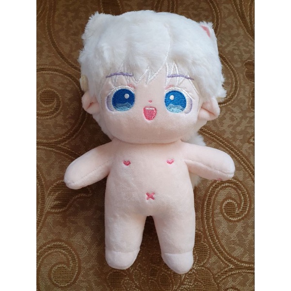 GOJO SATORU JJK FANMADE DOLL READY INA 20 CM (ONLY DOLL NO CLOTHES)