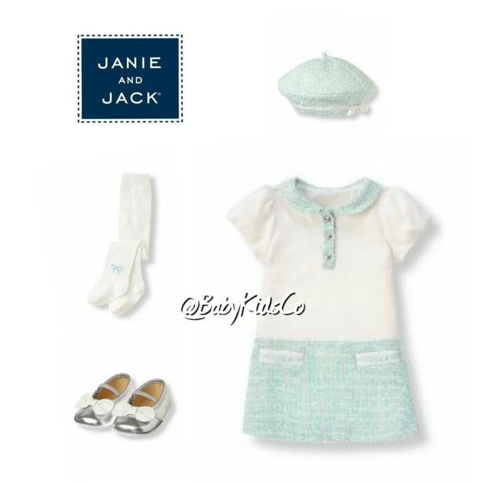 Premium Branded Janie And Jack Colorblock Sparkle Dress/Baby/Gaun/Gown Termurah
