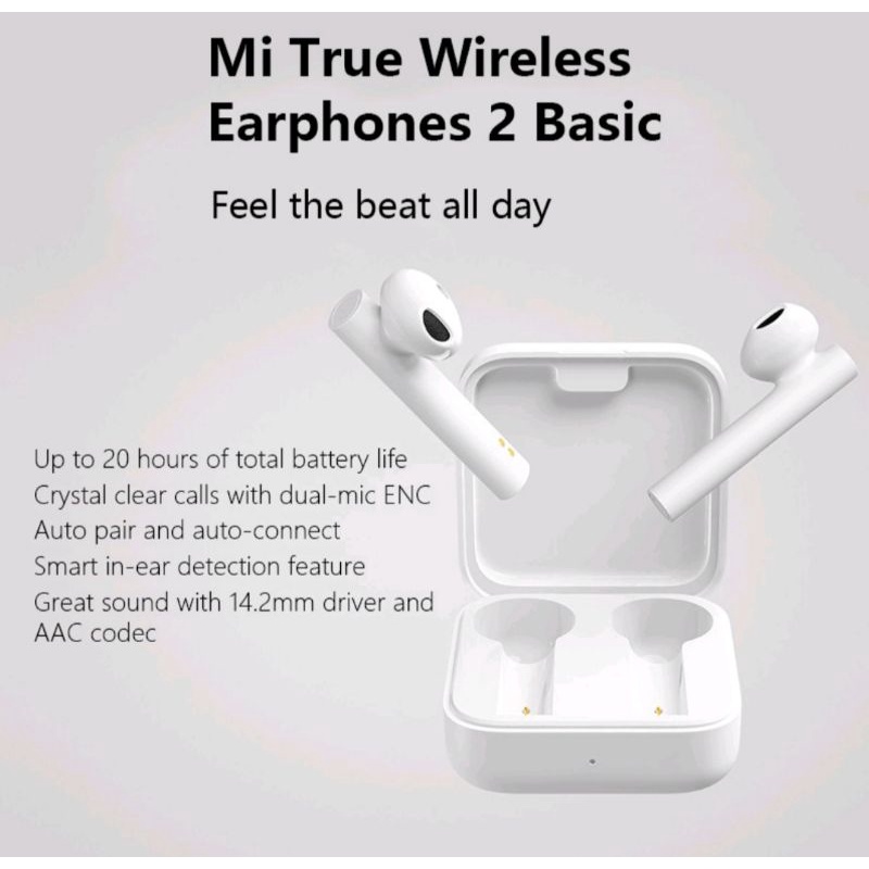 [ORIGINAL]Xiaomi TWS Earphone 2 Basic Air 2 SE Noice Cancelling