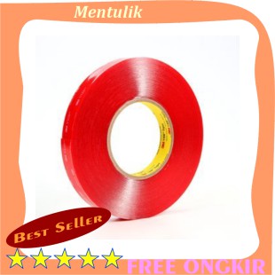 

TERMURAH Double Tape Bening - 3M VHB 4910 Transparent Tape Size 24 mm x 3 m