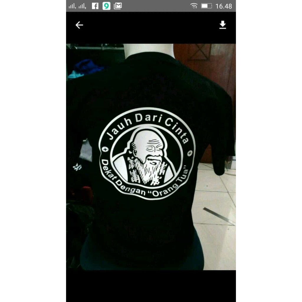 KAOS BIG SIZE ANGGUR ORANG TUA 2XL 3XL 4XL