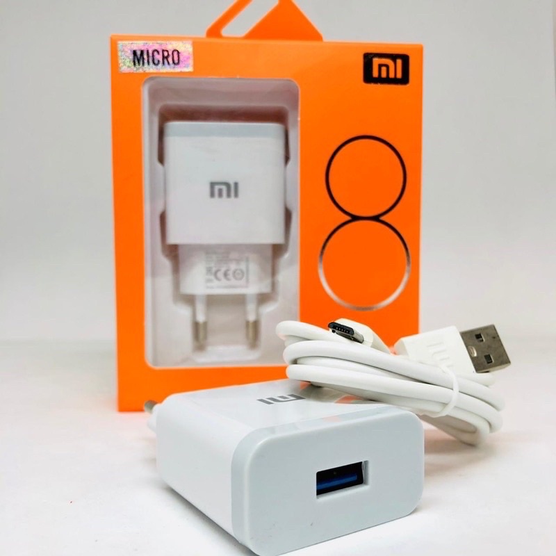 PROMO CHARGER XIAOMI M-08ES MI 8 MICRO / TYPE C ALL SERIES