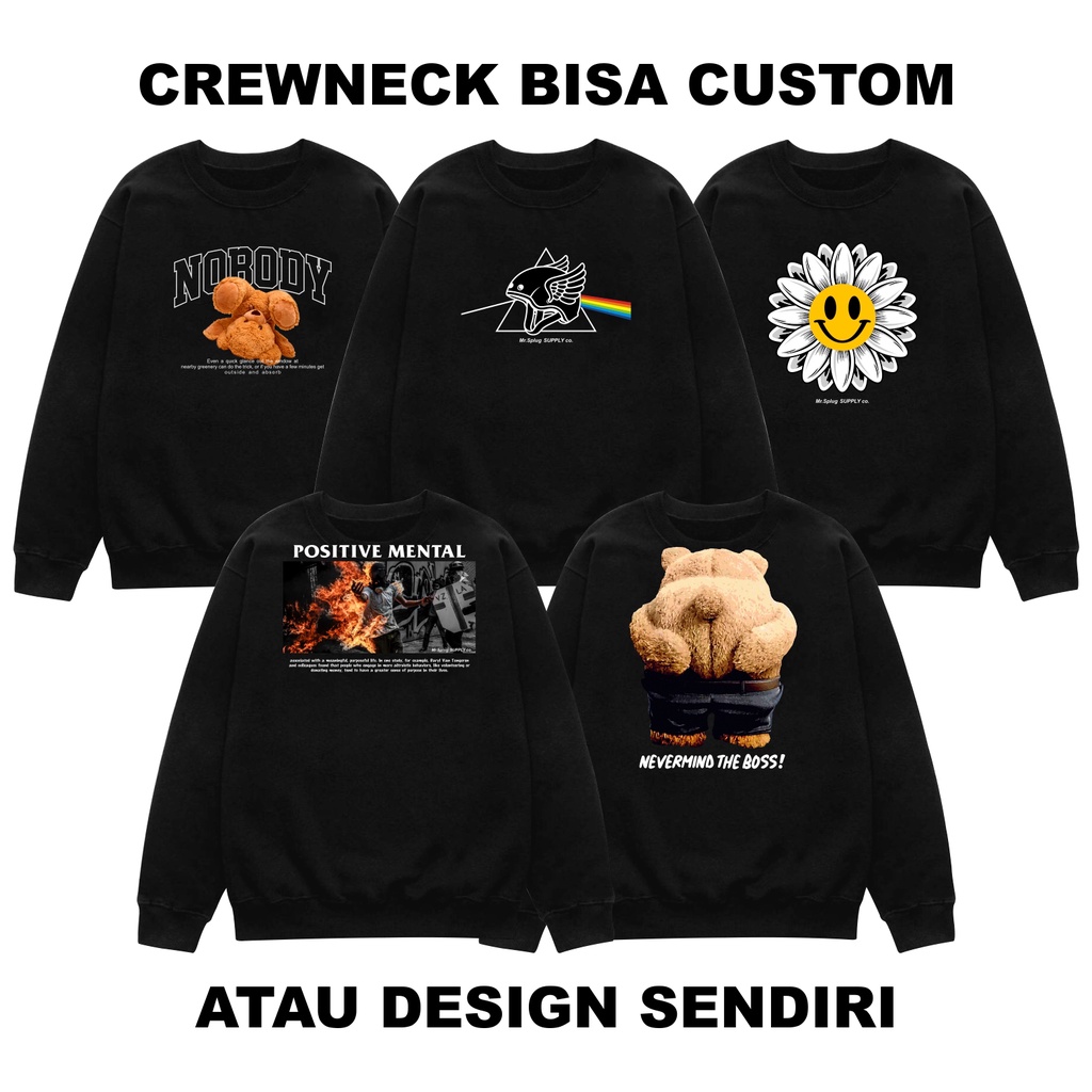 SWEATER PRIA / CREWNECK PRIA DISTRO /SWEATER UNISEX