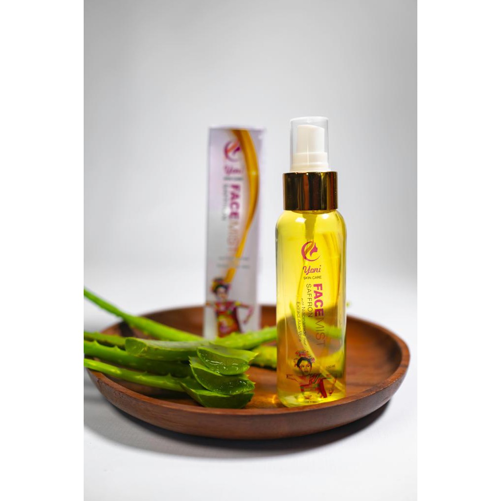 Facemist Saffron By YoniSkincare Termurah BPOM Bisa Cod - Beauty Water Ampuh Mencerahkan Kulit