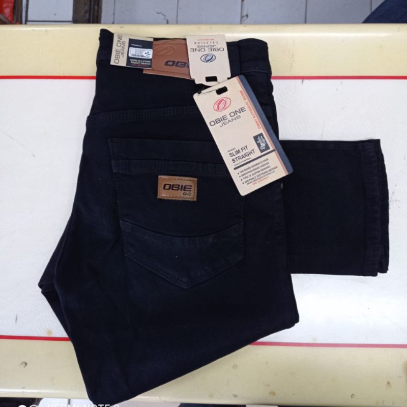 CELANA PENSIL HITAM SKINNY PRIA / CELANA HITAM PRIA 27 32