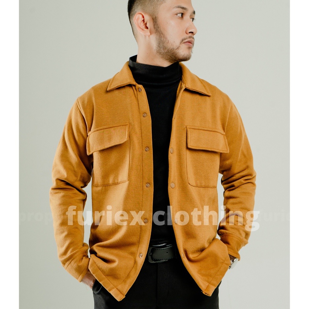 SHACKET JACKET PLEECE / JAKET PRIA / JACKET / JACKET PREMIUM