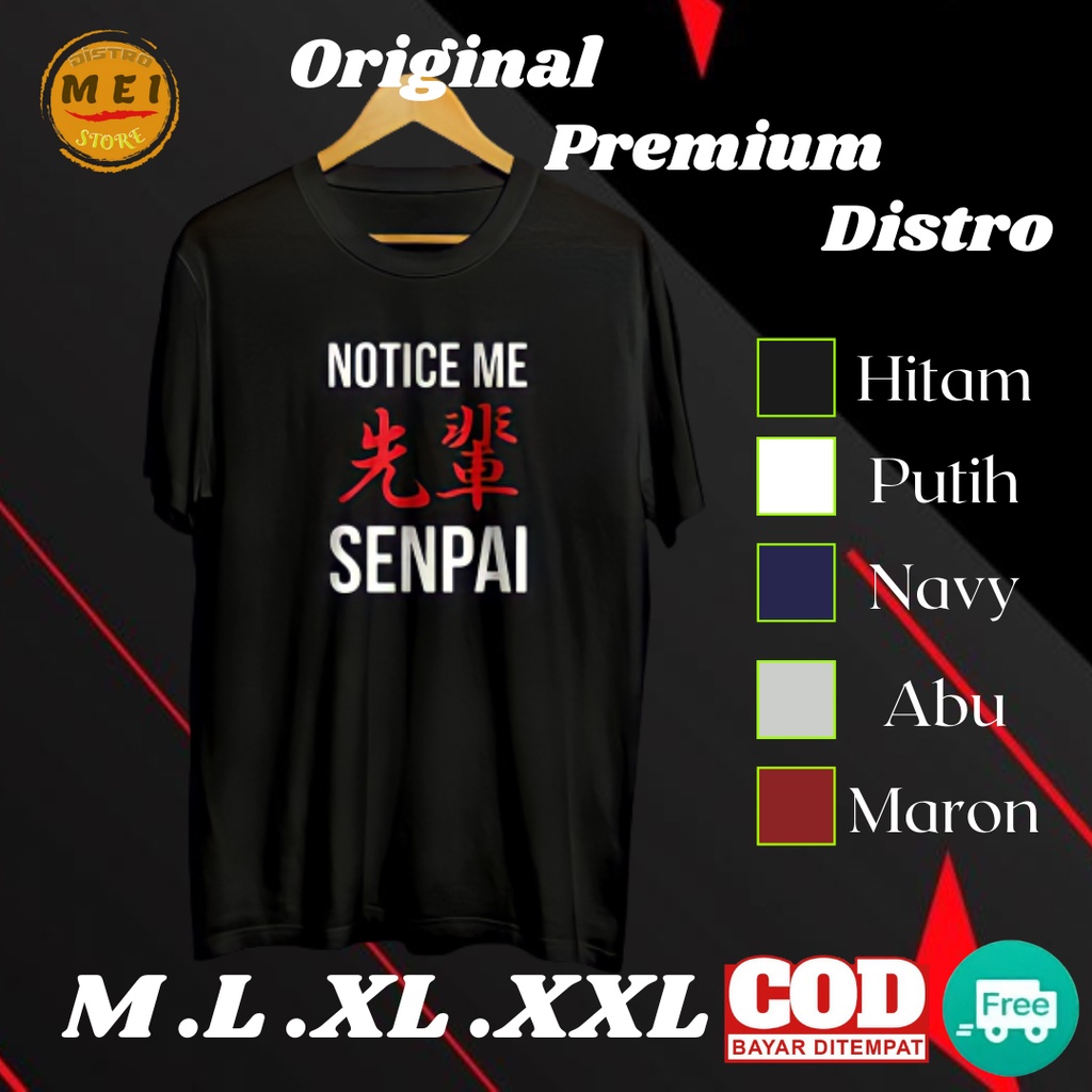 Baju Kaos T shirt Distro atasan pria cowok tulisan jepang original