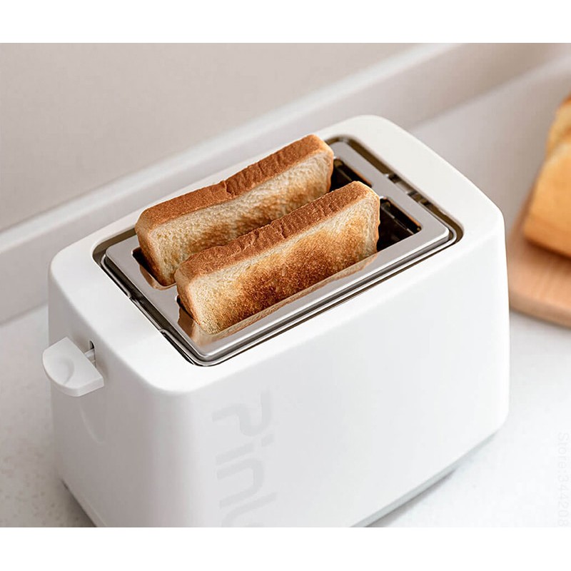 (ORIGINAL) Xiaomi MIJIA Pinlo Alat Pemanggang Roti Bread Toaster 750W - PL-T075W1H - White