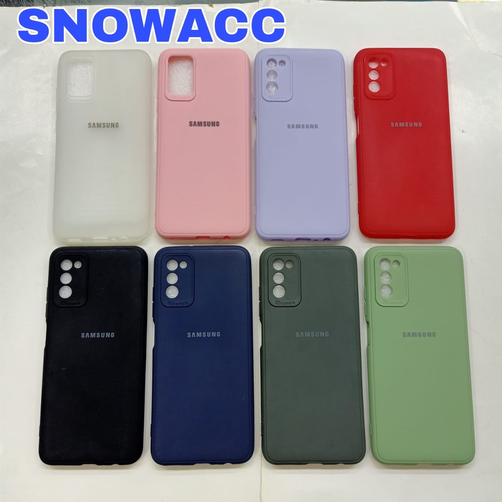 Soft Case Samsung A32 4G Silikon Soft Matte TPU 3D Camera SoftCase A32 4G