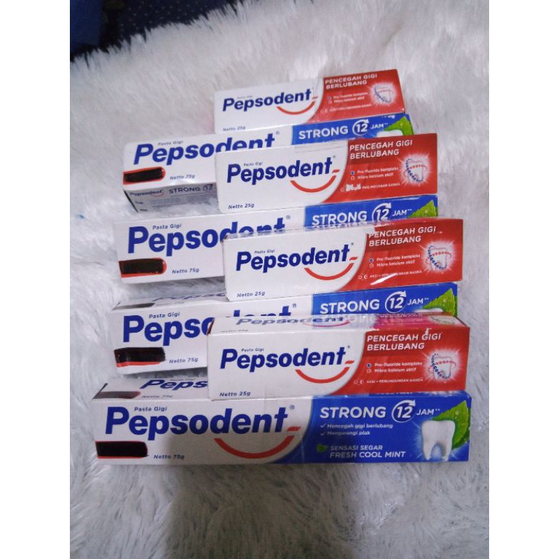 Pepsodent 75gr free Pepsodent 25gr