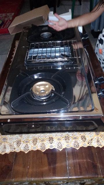 Kompor Gas Rinnai 2 Tunggu + Panggangan Ri-514e | Ri 514 E Ri514e