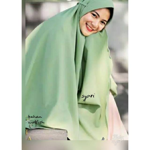 Hijab jilbab wolfish syari