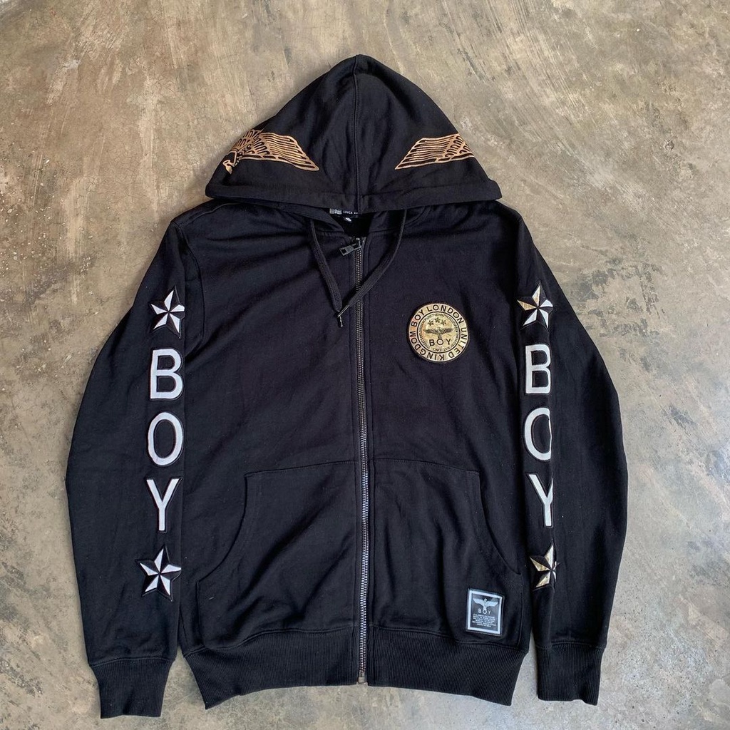 Boy London Zip Hoodie Second Original
