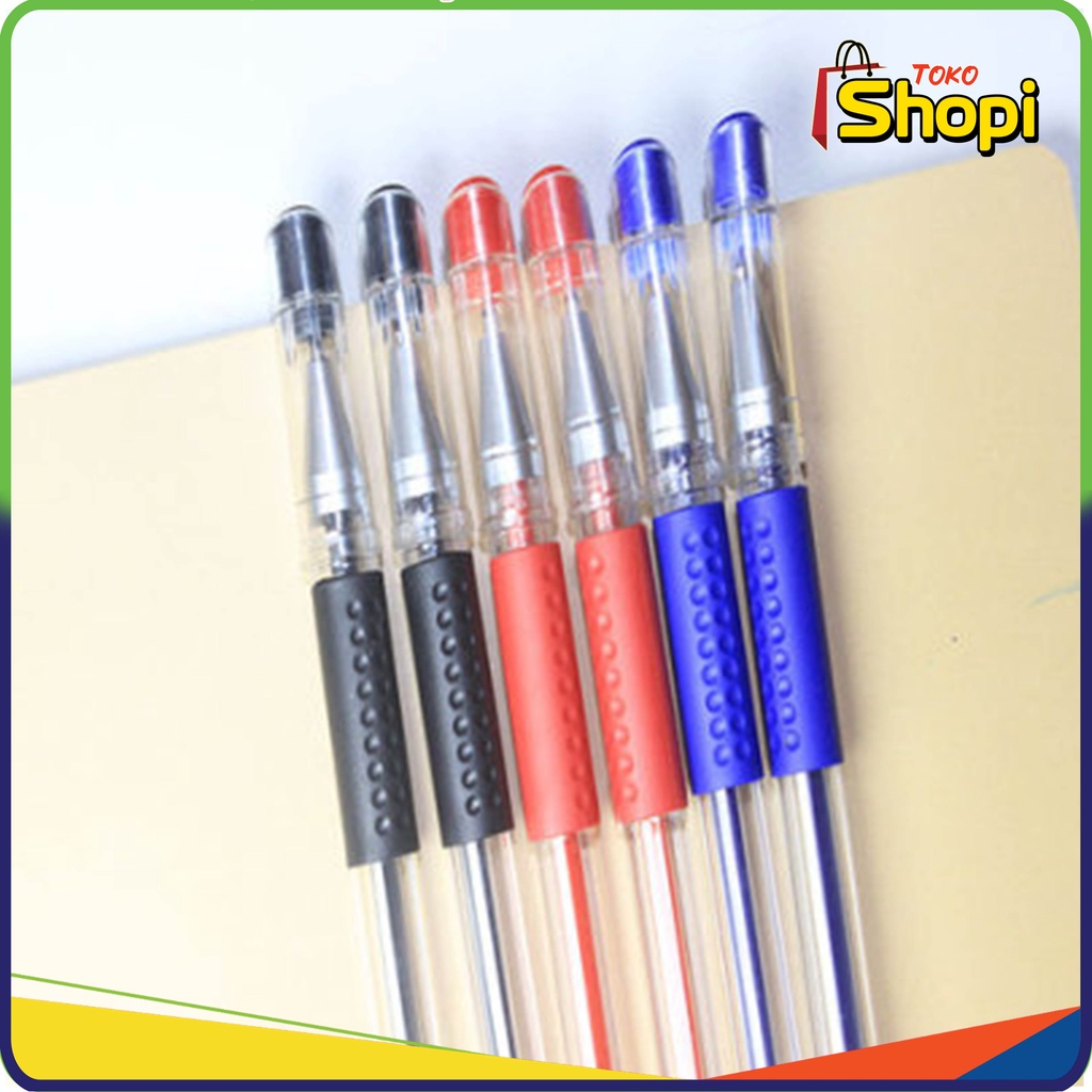 

♚ ♚Pulpen Sekolah Kantor Mata Pena Bullet 0.5mm Import