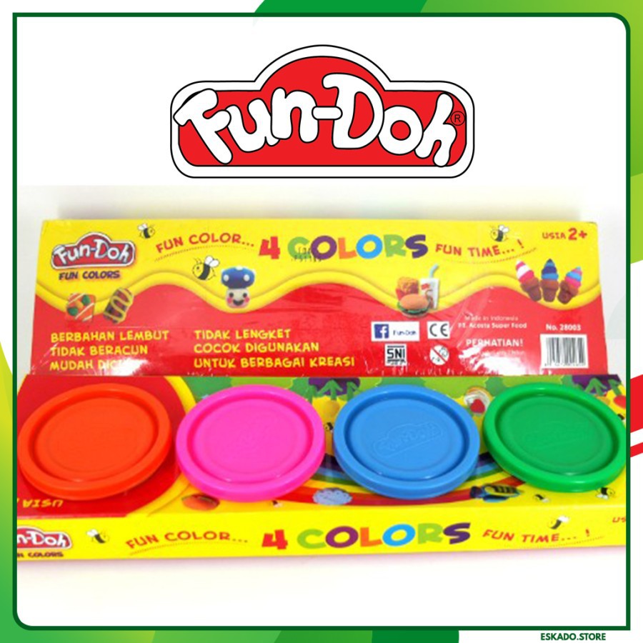 Fun Doh Fun Color 4 Colors