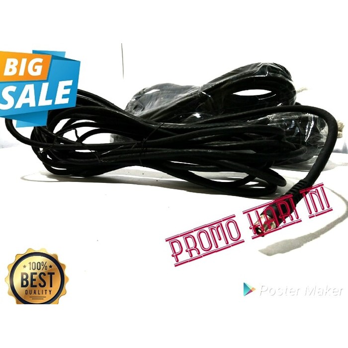 new Kabel Koaksial Antena Anntena Anten Tv Tabung Led Digital Luar Dalam