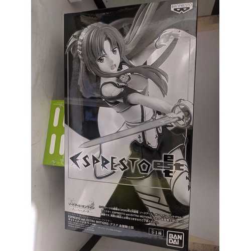 ORI Figure Espresto Asuna Kirito Sword Art Online Bandai Extra Motion