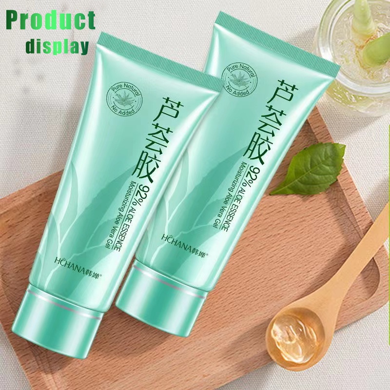 aloe vera gel yang menenangkan untuk wajah jerawat gel Jerawat/pemutih/pelembab/mencerahkan- Seluruh tubuh tersedia[【40g】】