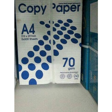 

♨ Kertas HVS Copy Paper A4 70 gram ●