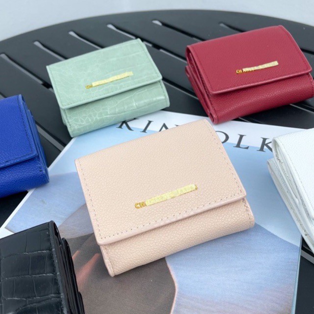 Dompet Cnk Lipat Effect Folded Wallet Import CK499 C-589