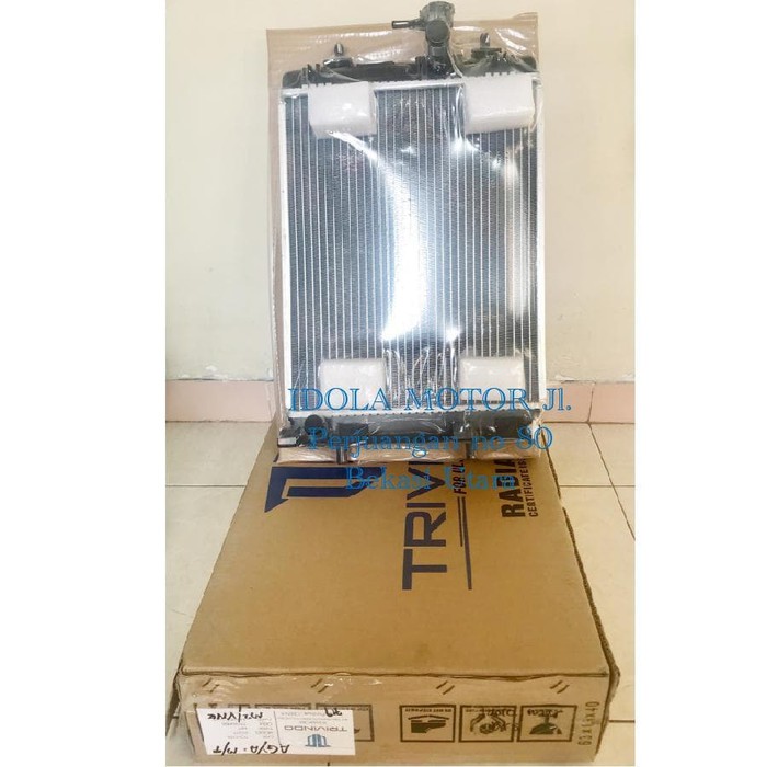 Radiator assy Agya Ayla MT manual TR-89066 merk Trivindo