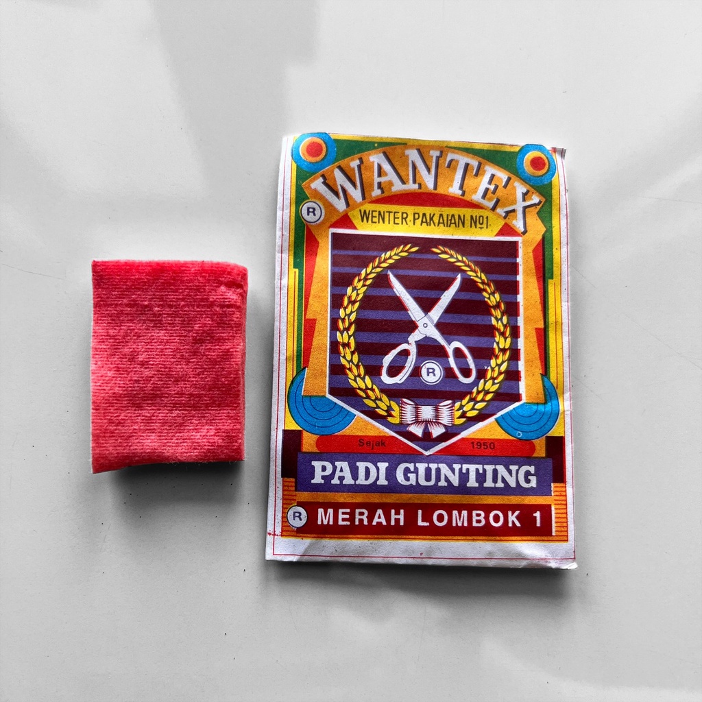 

Wantex Merah Lombok Padi Gunting Wenter Pewarna Warna Warni Tie Dye Baju Sumbo Sumba Kain Cotton Satuan Eceran Jumputan Art Celup Wentek Serbuk Coloring Color Jumput Craft Crafting Kerajinan Jeans Sepatu Jaket Sweater Bahan Seni Grosir Prakarya Malang
