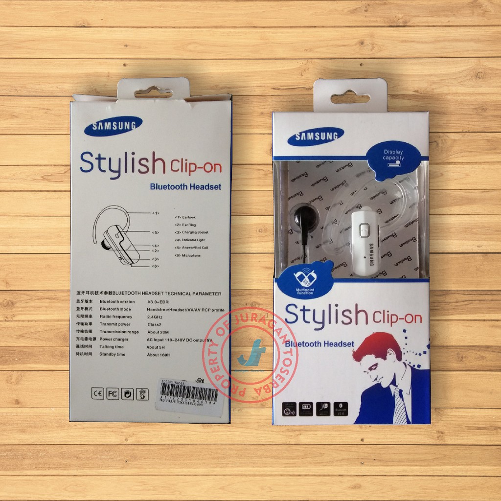 SAMSUNG STYLISH CLIP-ON BLUETOOTH HEADSET