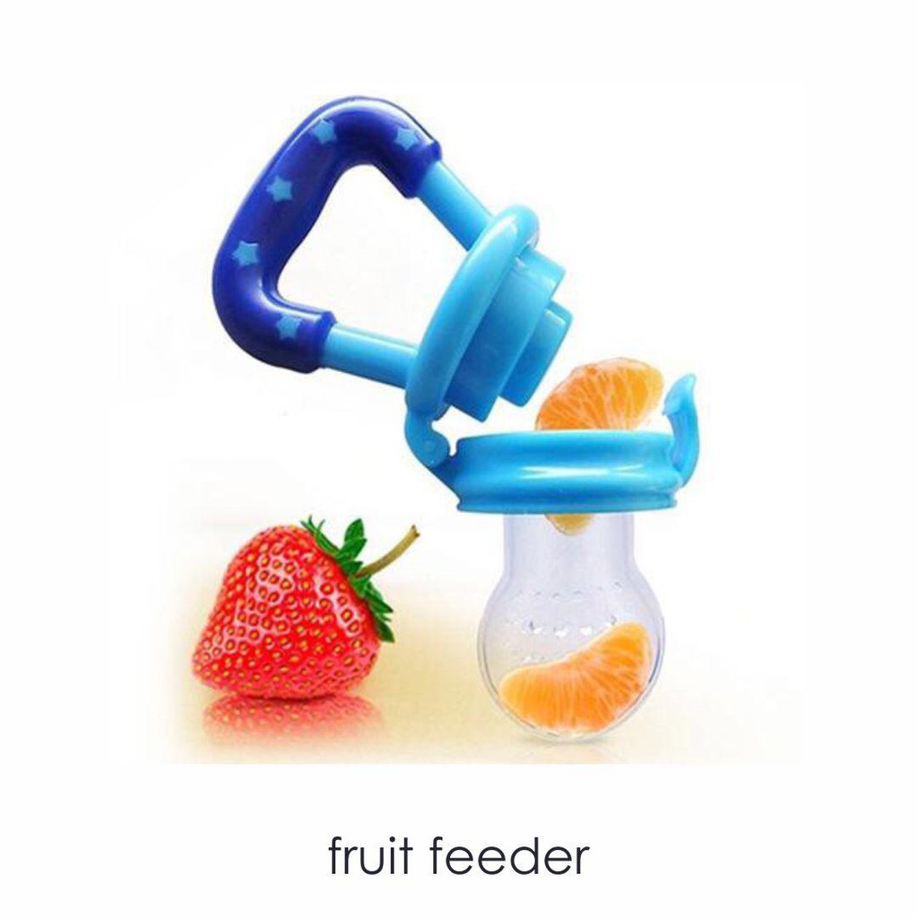 Edufuintoys - FRUIT FEEDER/ mpasi bayi/ Empeng Dot Buah Bayi /Baby Fruit Feeder/ Teether buah-1
