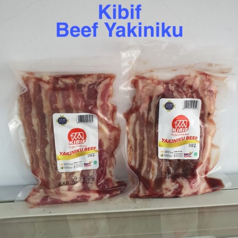 

BEEF YAKINIKU KIBIF 250g