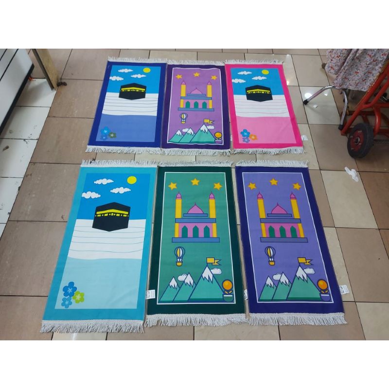 sajadah midi kanebo anak