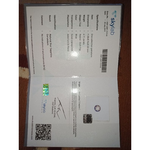 BLUE SAFIRR CEYLON SRILANKA