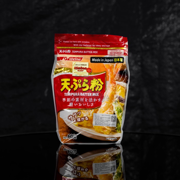 

pakai-siap-tepung-bumbu-tepung- nisshin tempurako 600gr / tepung tempura import jepang 600gr