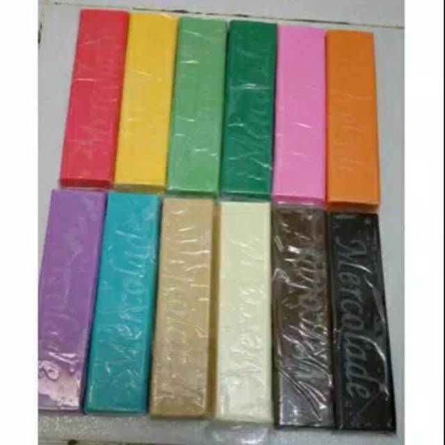 

cokelat warna batangan mercolade