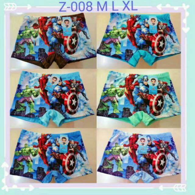 3PCS CELANA DALAM BOXER ANAK COWO/BOXER COWO