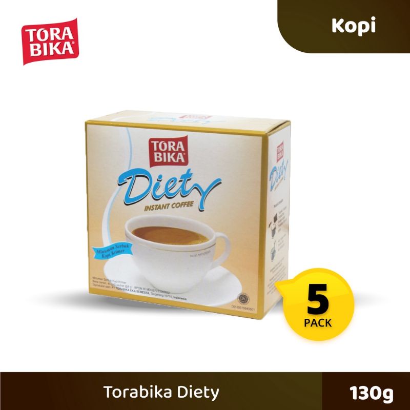 TORABIKA DIET 3 IN 1 BOX ISI 5 × 8gr