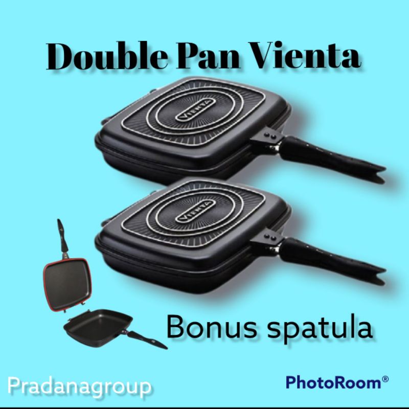 Double Pan Vienta Tigaraksa Multifungsi