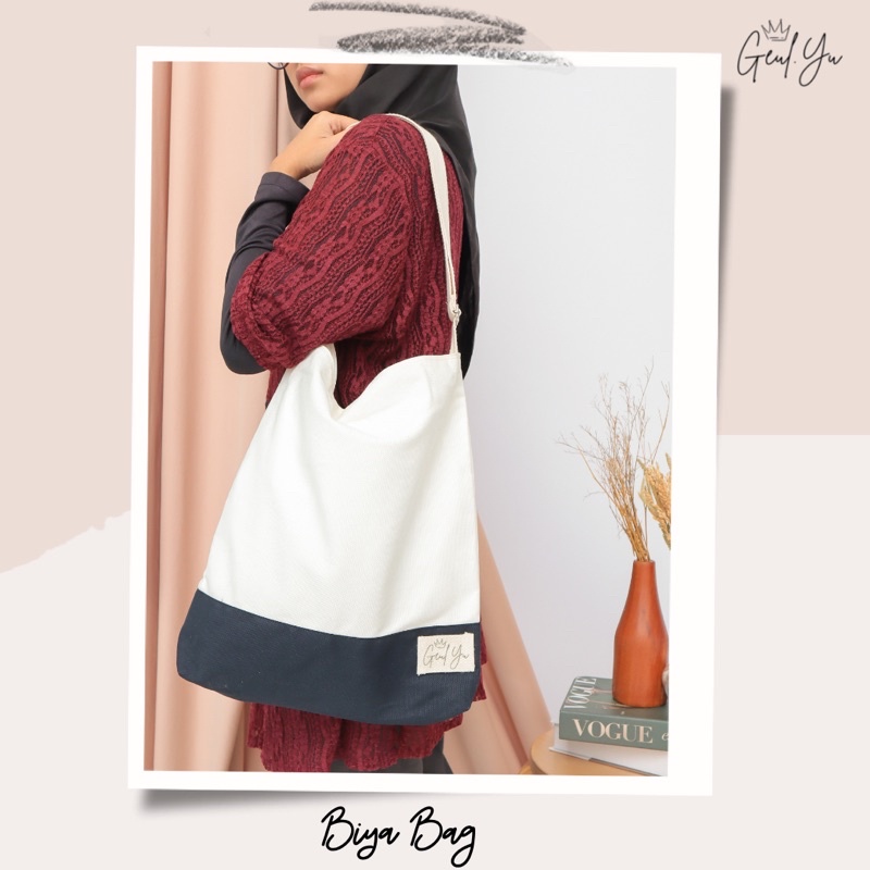 Tote/Sling Bag Kanvas Geul.Yu &quot;Biya&quot;