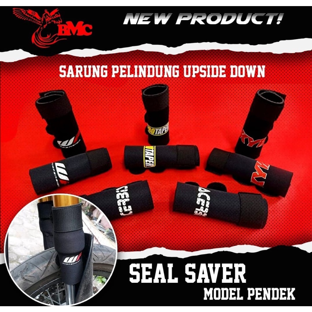 Pelindung USD Fork Seal Saver Pendek Perekat/COVER USD SEAL SEVER PANJANG PENDEK