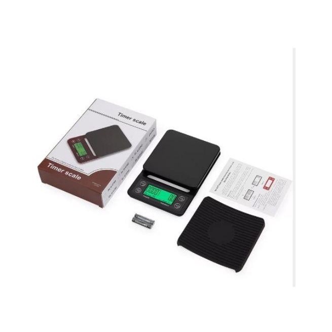 Timbangan Kopi Digital 3KG / 0.1GR Timer V60 Drip Coffee Scale