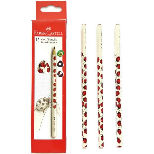 

Faber-Castell Pencil Motif Lady Bug (FSC) 118367 Perpack